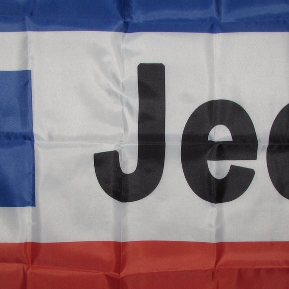 JEEP 3 x 5 Feet Flag Banner CJ7 4x4 Brand New - Picture 2 of 6